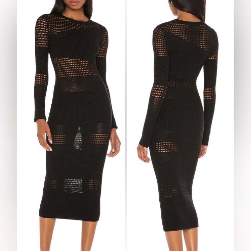 Lovers + Friends Tianna Perforated dress